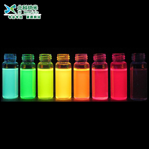 水溶性InP/ZnS 高亮绿光和红光 PL 520 nm-- 750 nm(InP/ZnS 3-巯基丙酸（MPA）)
