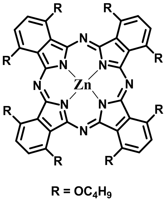 1,4,8,11,15,18,22,25-Octabutoxy-29H,31H-zinc(II) phthalocyanine
