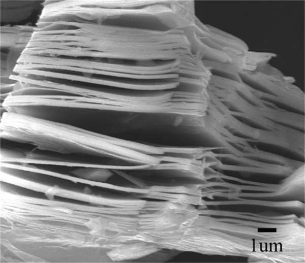 Multi-layered accordion-like Ti3C2 MXenes material
