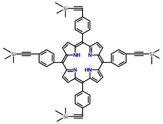 5,10,15,20-Tetrakis[4-[2-(trimethylsilyl)ethynyl]phenyl]porphyrin
