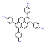 COF&Benzenamine, 4,4‘,4‘‘,4‘‘‘-(1,3,6,8-pyrenetetrayl)tetrakis-