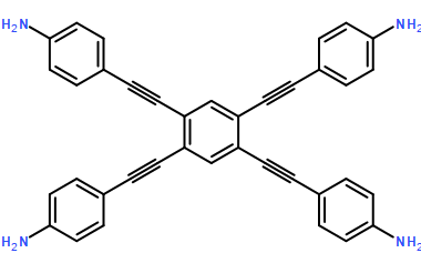 COF&1,2,4,5-Tetra((4-aminophenyl)ethynyl)benzene