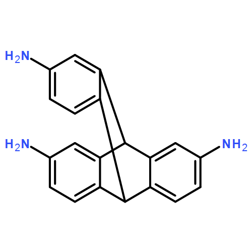 COF&9,10[1‘,2‘]-Benzenoanthracene-2,7,14-triamine, 9,10-dihydro-