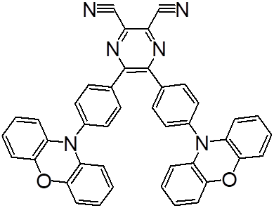 5,6-Bis[4-(N-phenoxazine)phenyl]-2,3-dicyanopyrazine