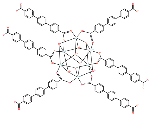 Zirconium, tetra- -hydroxytetra- -oxohexakis[-[[1,1:4,1-terphenyl]-4,4-dicarboxylato(2-)-O4:O4]]hexa-