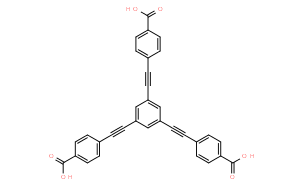 MOF&4,4‘,4‘‘-(benzene-1,3,5-triyltris(ethyne-2,1-diyl))tribenzoicacid
