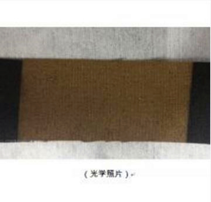 Gold-plated carbon cloth