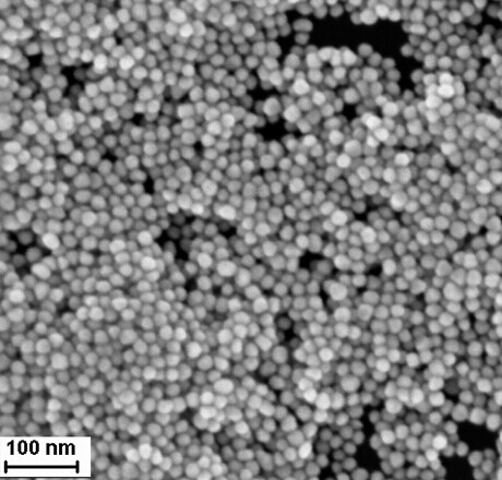 Streptavidin-modified spherical gold nanoparticles