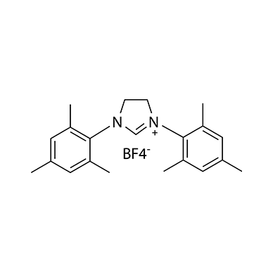 1,3-双(2,4,6-三甲基苯基)-4,5-二氢咪唑�f四氟硼酸盐