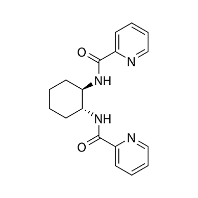 (-)-N,N‘-(1R,2R)-1,2-二氨基环己烷二基双(2-吡啶甲酰胺)