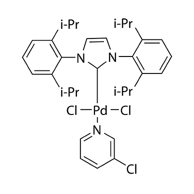 [1,3-双(2,6-二异丙基苯)咪唑-2-基亚基](3-氯吡啶基)二氯化钯(II) PEPPSI-IPr catalyst