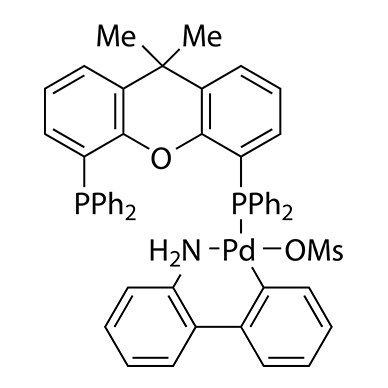 甲烷磺酸[9,9-二甲基-4,5-双(二苯基膦)�愣�] [2‘-氨基-1,1‘-联苯]钯（II）二氯甲烷加合物  Xantphos Palladacycle Gen. 3