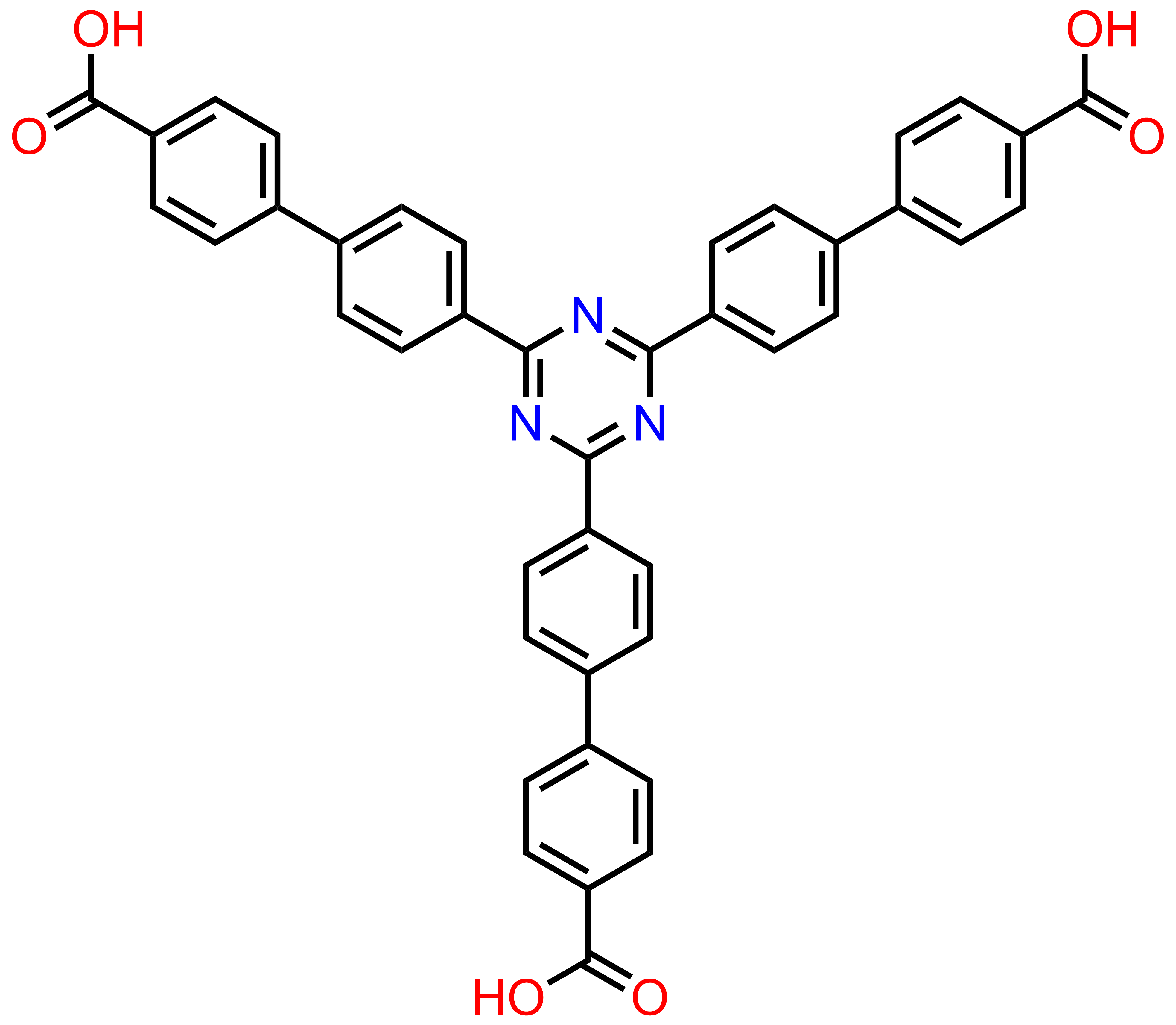 4‘-[4,6-二(4‘-羧基[1,1‘-联苯]-4-基)-1,3,5-三嗪-2-基]-[1,1‘-联苯]-4-羧酸