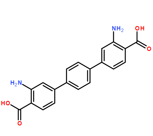 3,3″-二氨基-1,1’:4’,1″-三联-4,4″-二羧酸