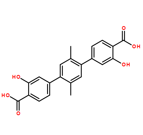 3,3‘‘-dihydroxy-4‘‘-(methoxycarbonyl)-2‘,5‘-dimethyl-[1,1‘:4‘,1‘‘-terphenyl]-4-carboxylic acid