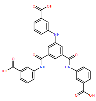 3,3‘,3‘‘-(benzenetricarbonyltris(azanediyl))tribenzoic acid