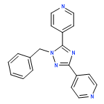 4-(1-苄基-5-吡啶-4-基-1,2,4-三唑-3-基)吡啶