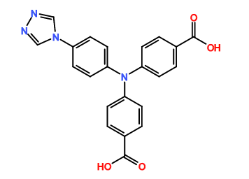 4,4‘-((4-(4H-1,2,4-三唑-4-基)苯基)氮杂环己基)二苯甲酸