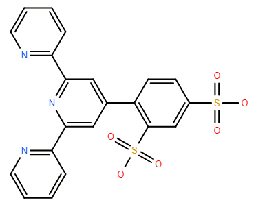 4-([2,2‘:6‘,2‘‘-terpyridin]-4‘-yl)benzene-1,3-disulfonic acid